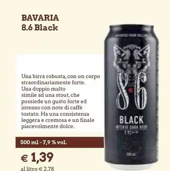 Famila Bavaria 8.6 Black offerta