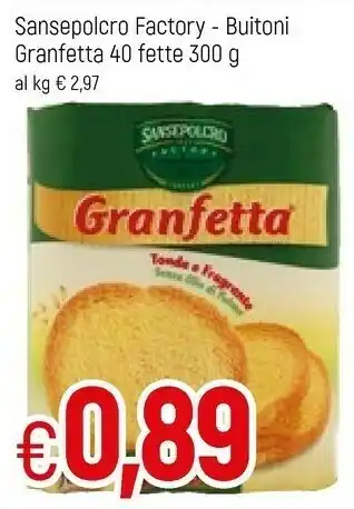 Famila Buitoni Fette biscottate offerta
