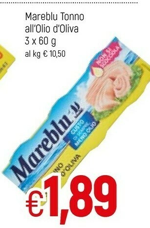 Famila Mareblu Tonno offerta