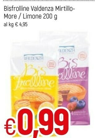 Famila Valdenza Crostatine offerta