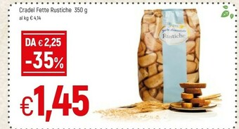 Famila Cradel Fette biscottate offerta