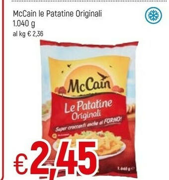Famila Mccain Le Patatine Originali 1000 G(ml) offerta