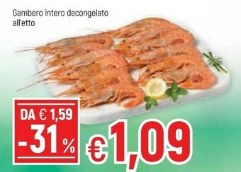 Famila Gamberi offerta