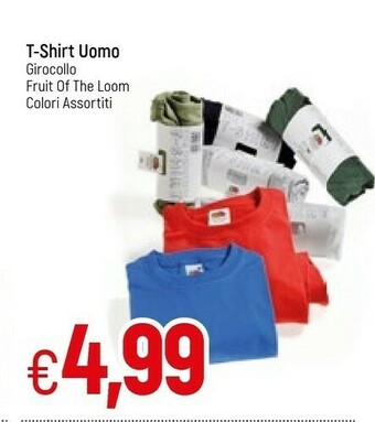 Famila Fruit of the loom T-shirt uomo offerta