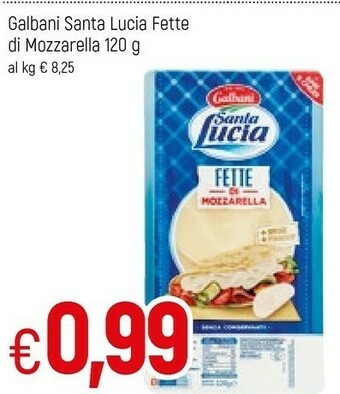 Famila Galbani Santa Lucia Fette Di Mozzarella offerta