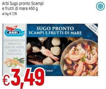 Famila Arbi Pesce surgelato offerta