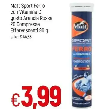 Famila Matt Integratori alimentari offerta