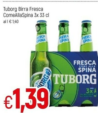 Famila Tuborg Birra offerta