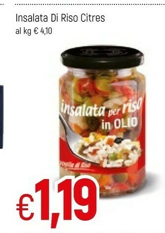 Famila Citres Insalata Di Riso offerta