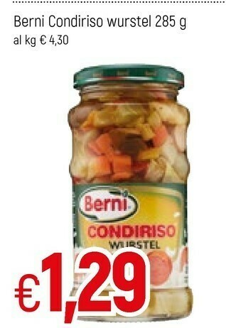 Famila Berni Conserve offerta