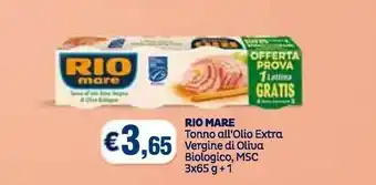 Rio Mare Tonno All'Olio Extra Vergine Di Oliva Biologico