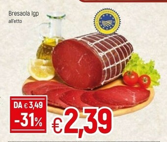 Famila Bresaola Igp offerta