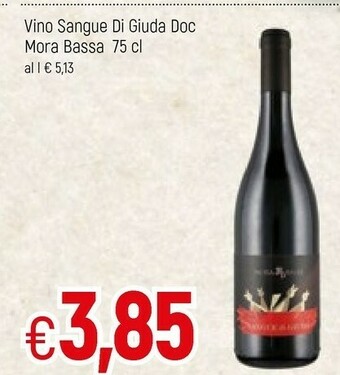 Famila Mora Bassa Vino Sangue Di Giuda Doc offerta