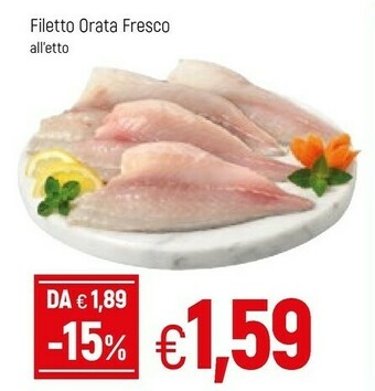 Famila Filetto Orata Fresco offerta