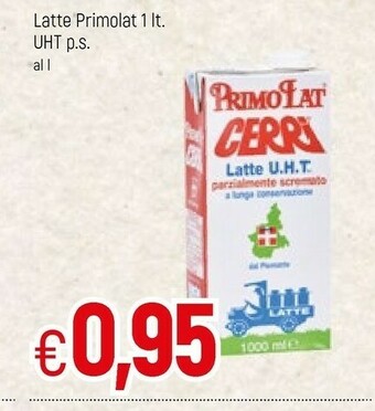 Famila Primolat Cerri - Latte Parzialmente Scremato A Lunga Conservazione offerta