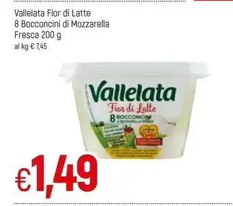 Famila Galbani 8 Bocconcini Di Mozzarella Fresca Vallelata 200 G(ml) offerta