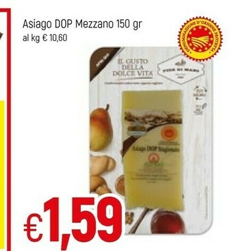 Famila Asiago DOP Mezzano offerta