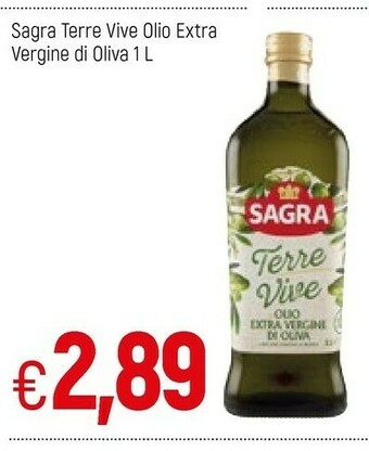 Famila Sagra Olio Extra Vergine Di Oliva Terre Vive offerta