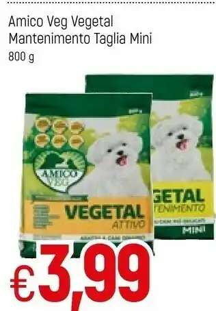 Famila Amico Veg Vegetal Mantenimento Taglia Mini offerta