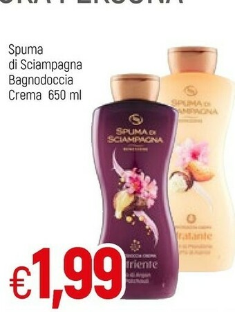 Famila Spuma Di Sciampagna Bagnodoccia Crema offerta