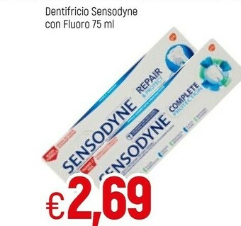 Famila Sensodyne Dentifricio Con Fluoro offerta