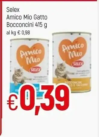 Famila Selex Amico Mio Gatto Bocconcini offerta