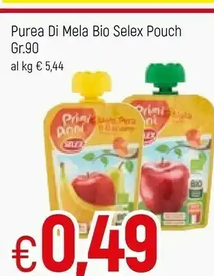 Famila Selex Purea Di Mela Bio Pouch offerta