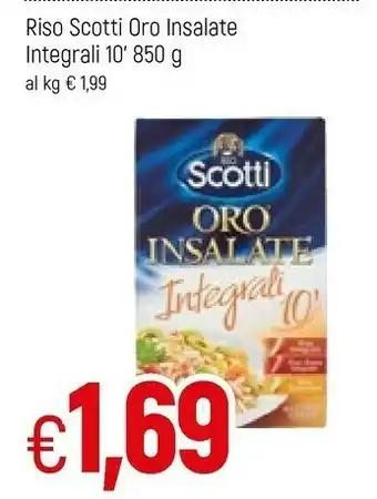 Famila Scotti Riso Oro Risotti 10' offerta