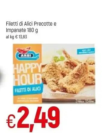 Famila Arbi Filetti Di Alici 180 G(ml) offerta