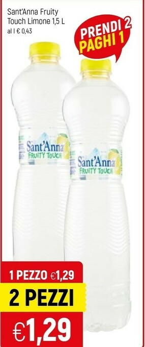Famila Sant'anna Fruity Touch Limone offerta