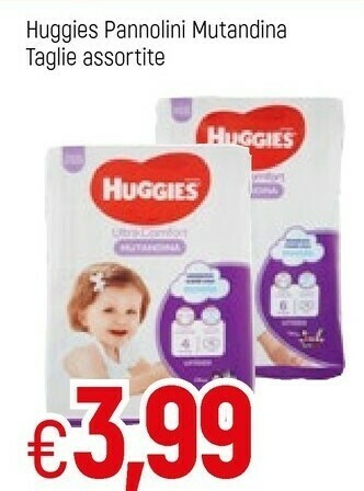 Famila Huggies Pannolini Mutandina Taglie Assortite offerta