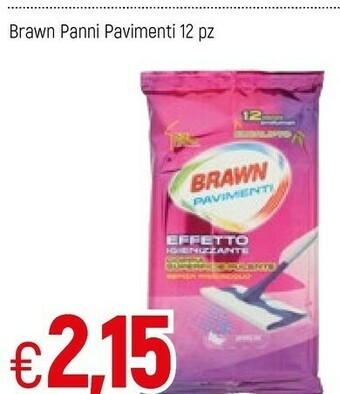 Famila Brawn Panni Pavimenti 12 Pz offerta