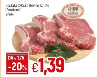 Famila Superstore Osso Bovino Adulto Scottona offerta