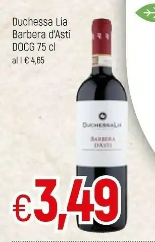 Famila Superstore Barbera Barbera offerta