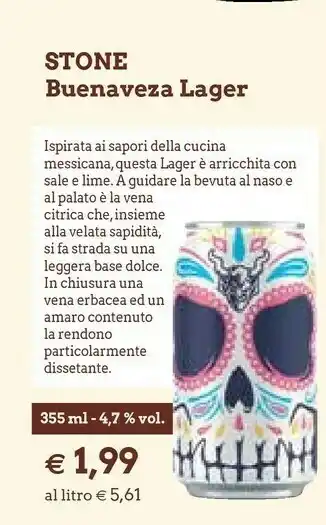 Stone Buenaveza Lager