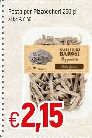 Famila Superstore Pasta Per Pizzoccheri offerta