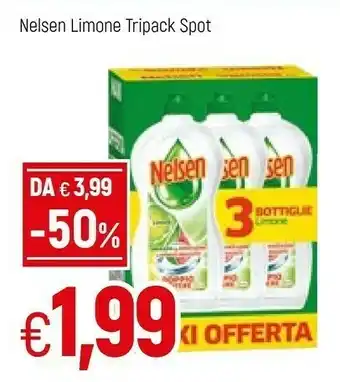 Famila Superstore Nelsen Limone Tripack Spot offerta