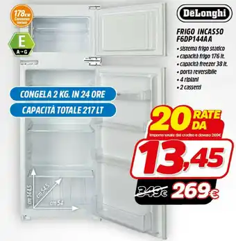 Fiducia & Convenienza Delonghi F6DP144AA offerta