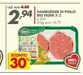 Italmark Fileni Hamburger offerta