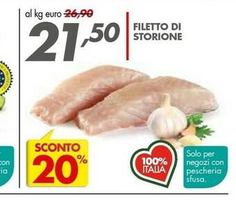 Italmark Filetto di storione offerta