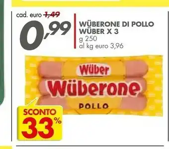 Italmark Wurstel Di Pollo offerta