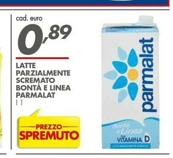 Italmark Parmalat Latte Parzialmente Scremato offerta