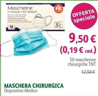Lloyds Farmacia Maschera Chirurgica 50 Mascherine Chirurgiche offerta