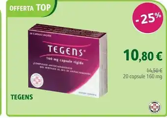 Lloyds Farmacia Tegens 20 Capsule offerta