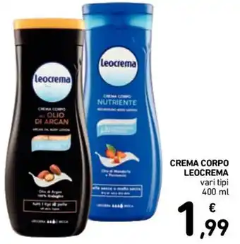 Conad Leocrema Crema Corpo 400 ml offerta