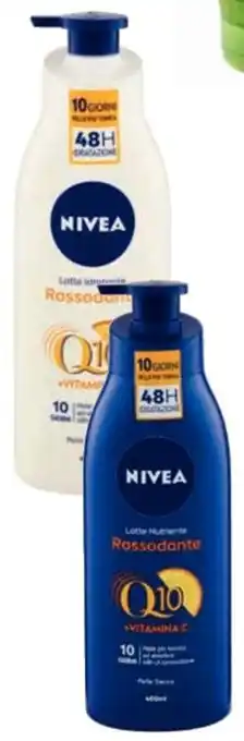 Conad Nivea Latte Corpo Q10 Rassodante Nutriente, Idratante 400 ml offerta