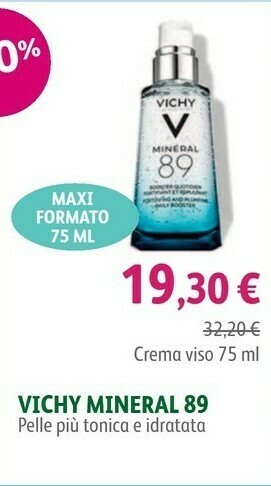Lloyds Farmacia Vichy Mineral 89 Crema Viso 75ml offerta