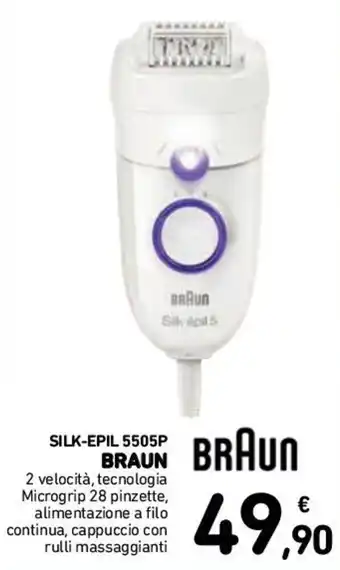 Conad Braun Silk-Epil 5505P offerta