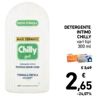 Conad Chilly Detergente Intimo 300 ml offerta