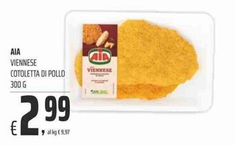 Coop AIA Viennese Cotoletta di Pollo 300 g offerta